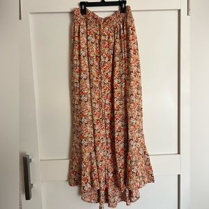 Floral Maxi Skirt